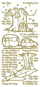 Let the Sun Shine In Dazzles™ stickers